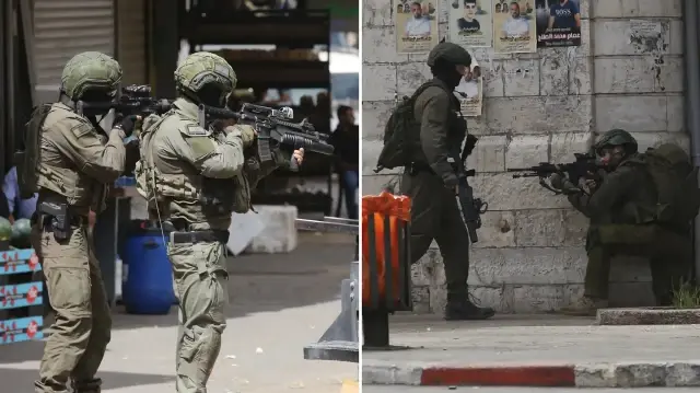 İşgalci İsrail Batı Şeria’daki baskınlarda 45 Filistinliyi gözaltına aldı isgalci israil bati seriadaki baskinlarda 45 filistinliyi gozaltina aldi sSe7lm4n.webp