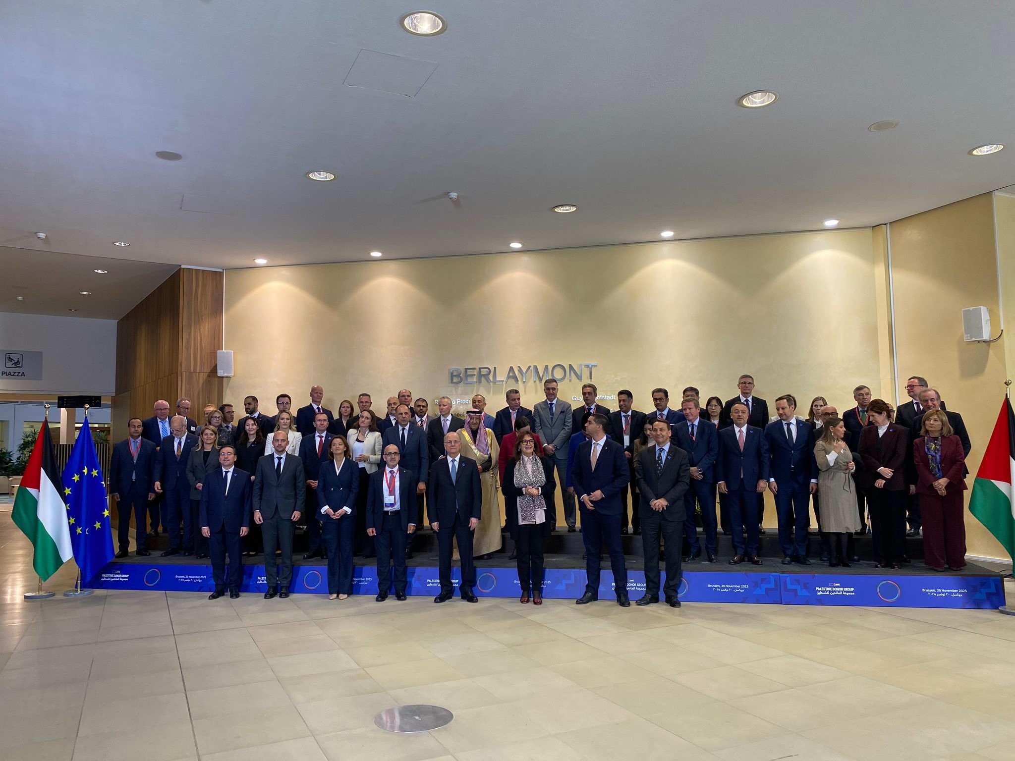 Belçika’da Filistin Bağışçılar Grubu toplantısı: 60 ülkeden destek