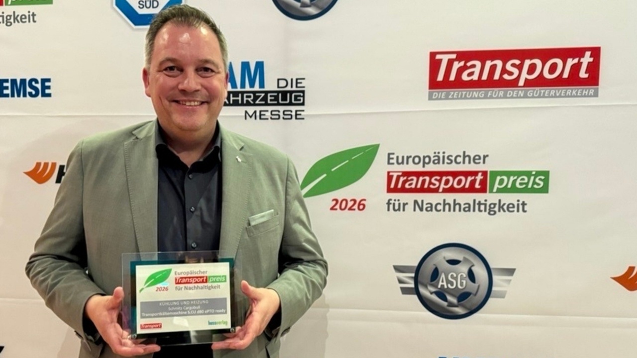 Schmitz Cargobull’a 2026 yılı Avrupa Taşımacılığında Sürdürülebilirlik Ödülü